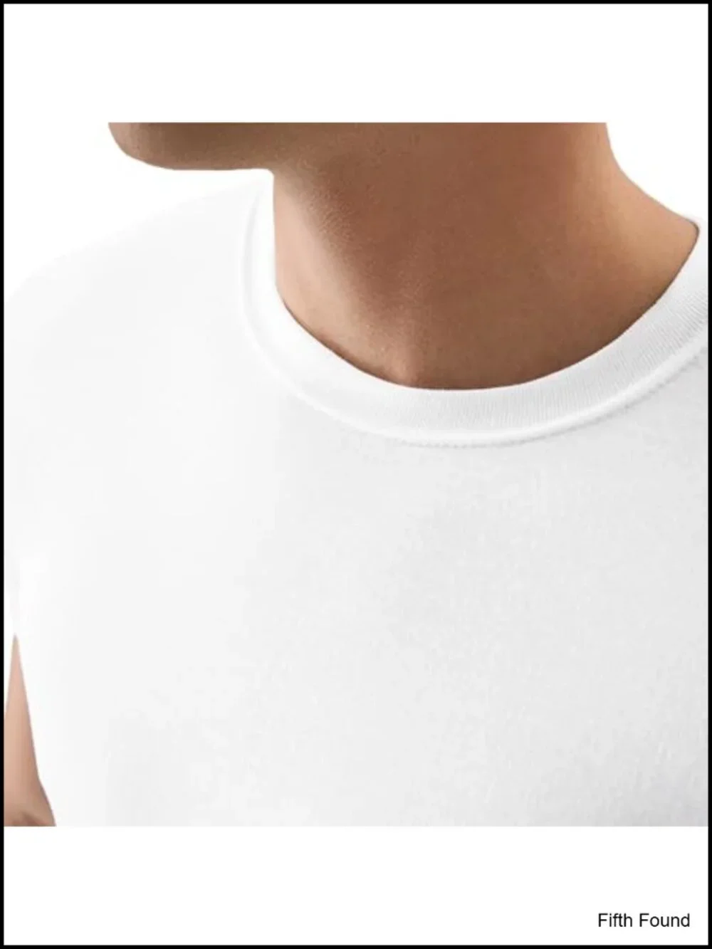 Hanes Men's Slim Fit Crewneck Undershirts 4 Pack Moisture Wicking